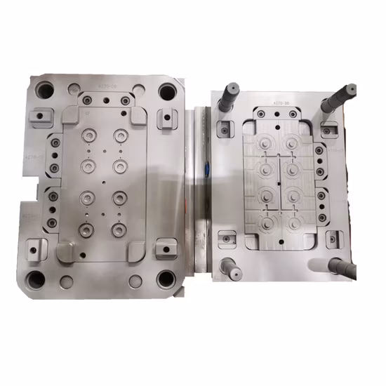 Высокоточный PA66/PBT+30GF Peek Автоматический прецизионный клеммный разъем Электрический автоматический разъем корпуса жгута проводов Пластиковая форма для литья под давлением